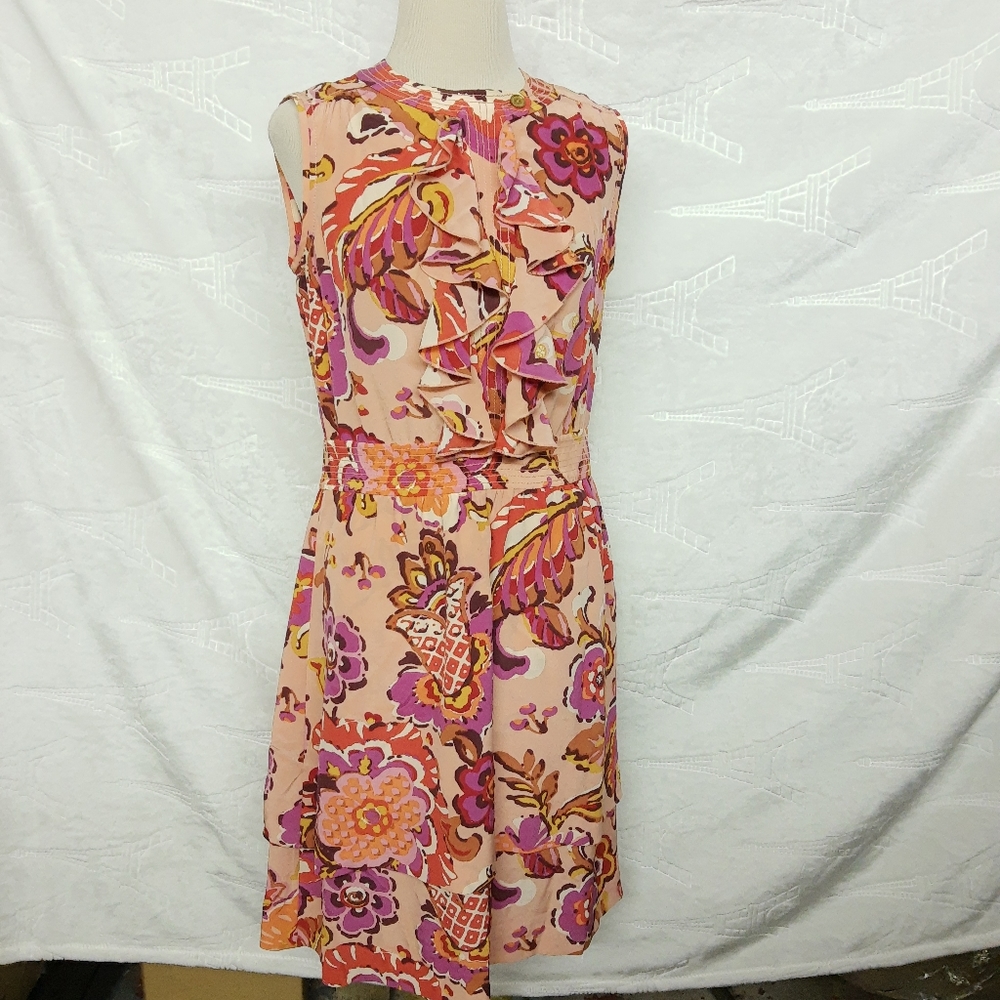 Tory Burch Floral Silk Dress